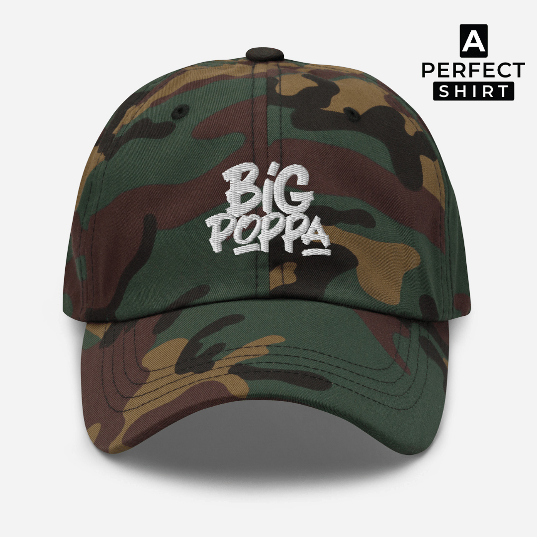 Big Poppa Dad Hat-clothing and culture-shop here at-A Perfect Shirt