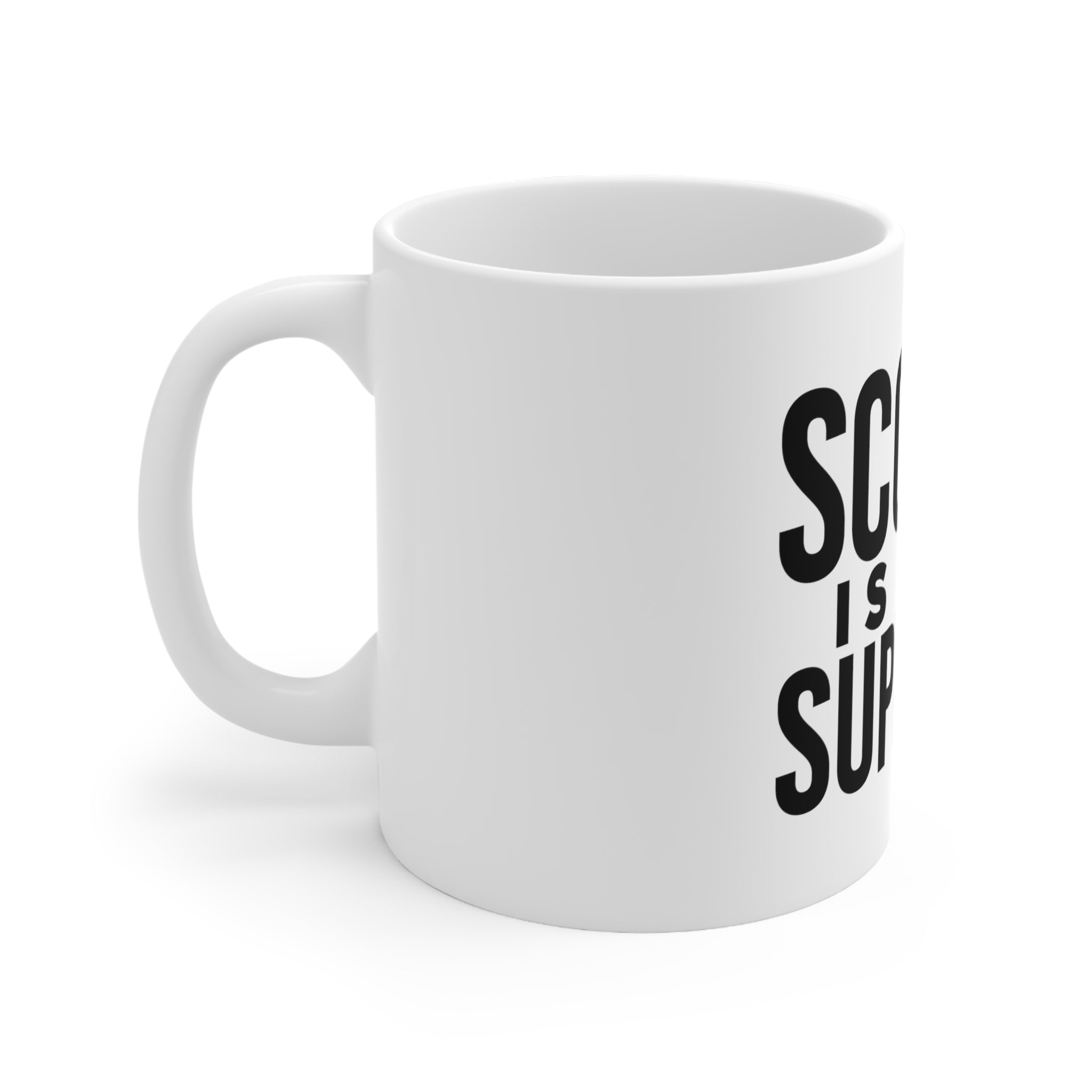 SCOTUS is not Supreme 11 oz Premium White Ceramic Mug-clothing and culture-shop here at-A Perfect Shirt