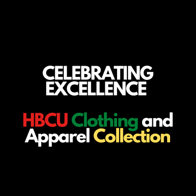HBCU Clothing and Apparel Collection: A vibrant array of cozy sweatshirts, stylish hoodies, colorful tote bags, and expressive mugs, celebrating HBCU pride and black-owned excellence. Shop now at our dedicated HBCU Store and support black college apparel