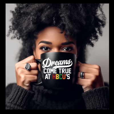 Vibrant HBCU merchandise display featuring cozy sweatshirts, stylish hoodies, tote bags, and mugs with colorful and graphic designs. Celebrate HBCU pride and support Black colleges. Shop now for a touch of legacy and style.