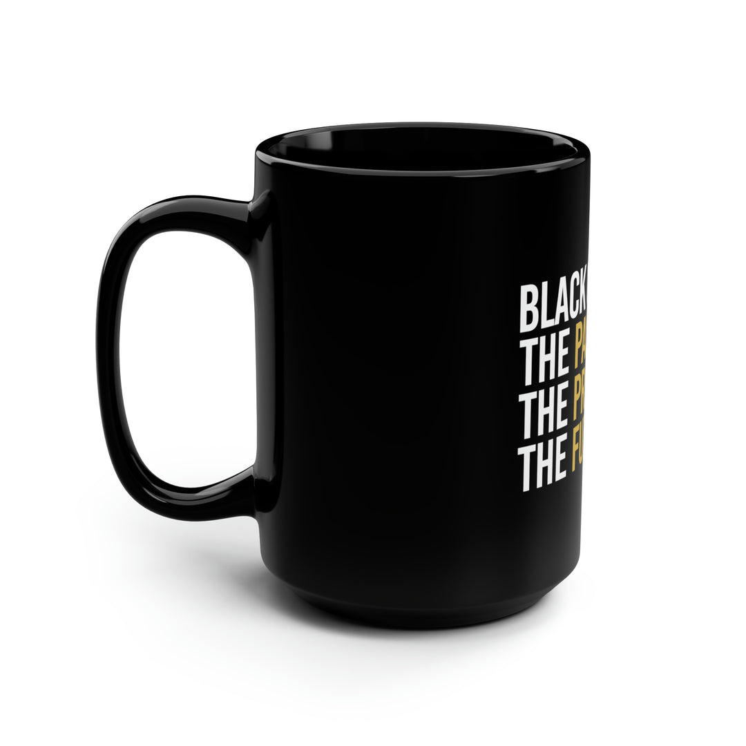 Black Colleges HBCU Black Mug, 15oz-clothing and culture-shop here at-A Perfect Shirt