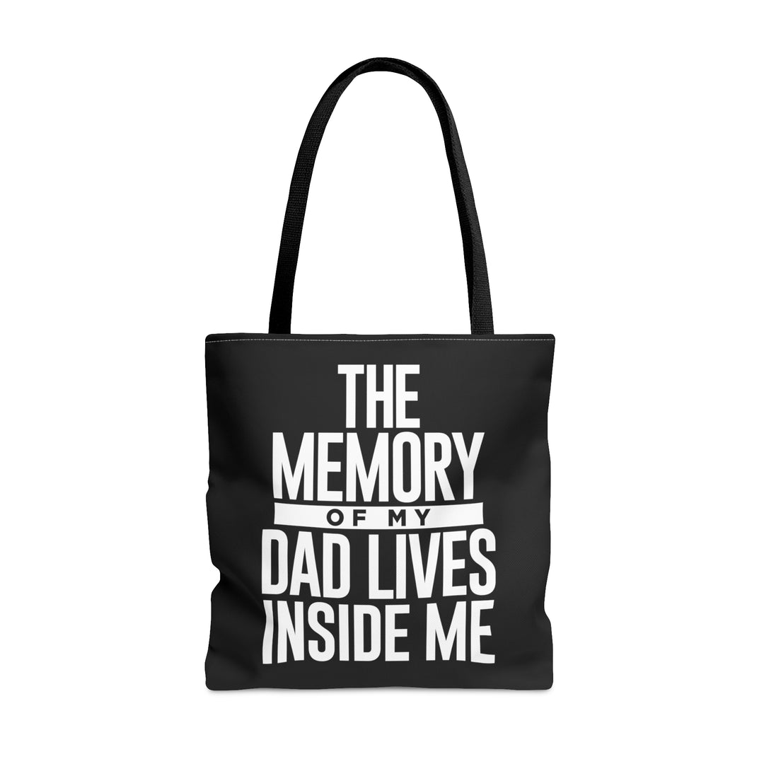 The Memory of My Dad Tote Bag (AOP)-clothing and culture-shop here at-A Perfect Shirt