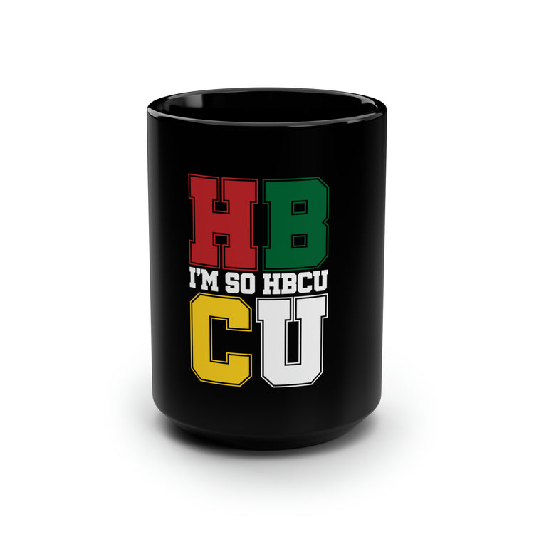 HBCU Black Mug, 15oz-clothing and culture-shop here at-A Perfect Shirt