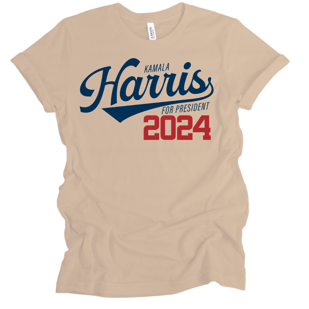 Kamala Harris For President Unisex T-Shirt-clothing and culture-shop here at-A Perfect Shirt