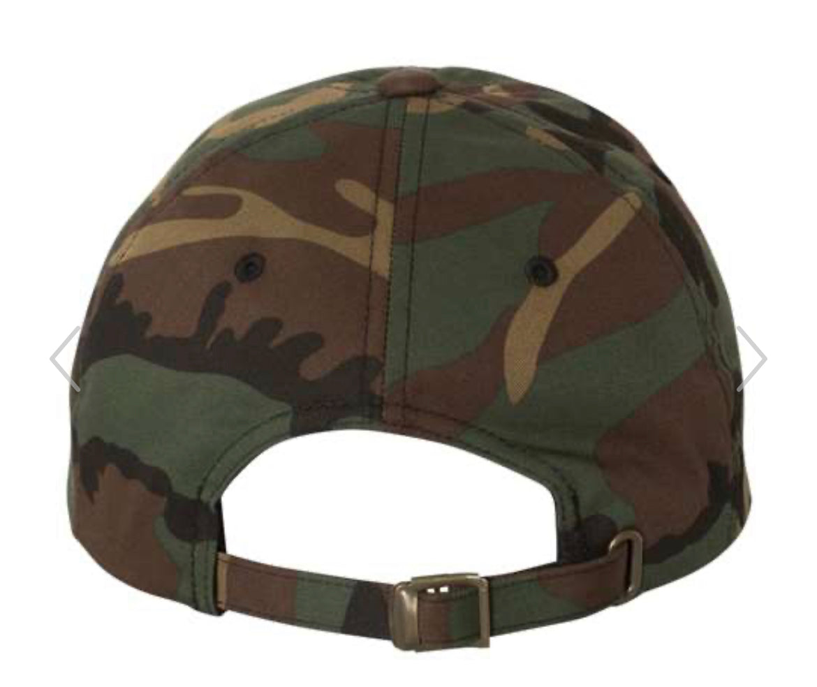 HBCU Camouflage Classic Dad Hat-clothing and culture-shop here at-A Perfect Shirt