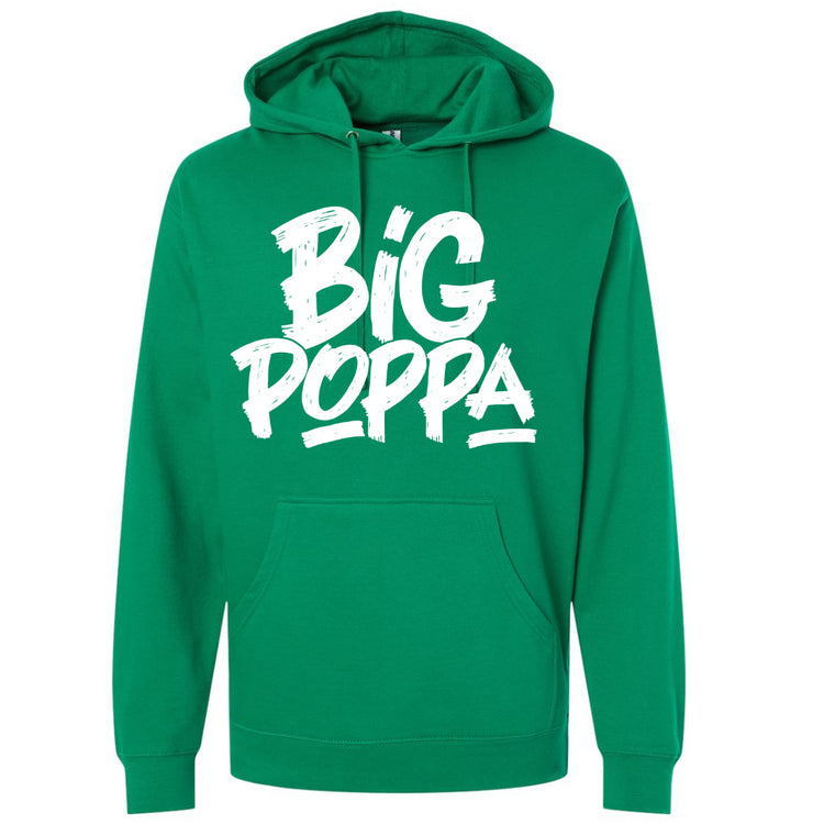 Big Poppa Father/Dad Hooded Sweatshirt-clothing and culture-shop here at-A Perfect Shirt