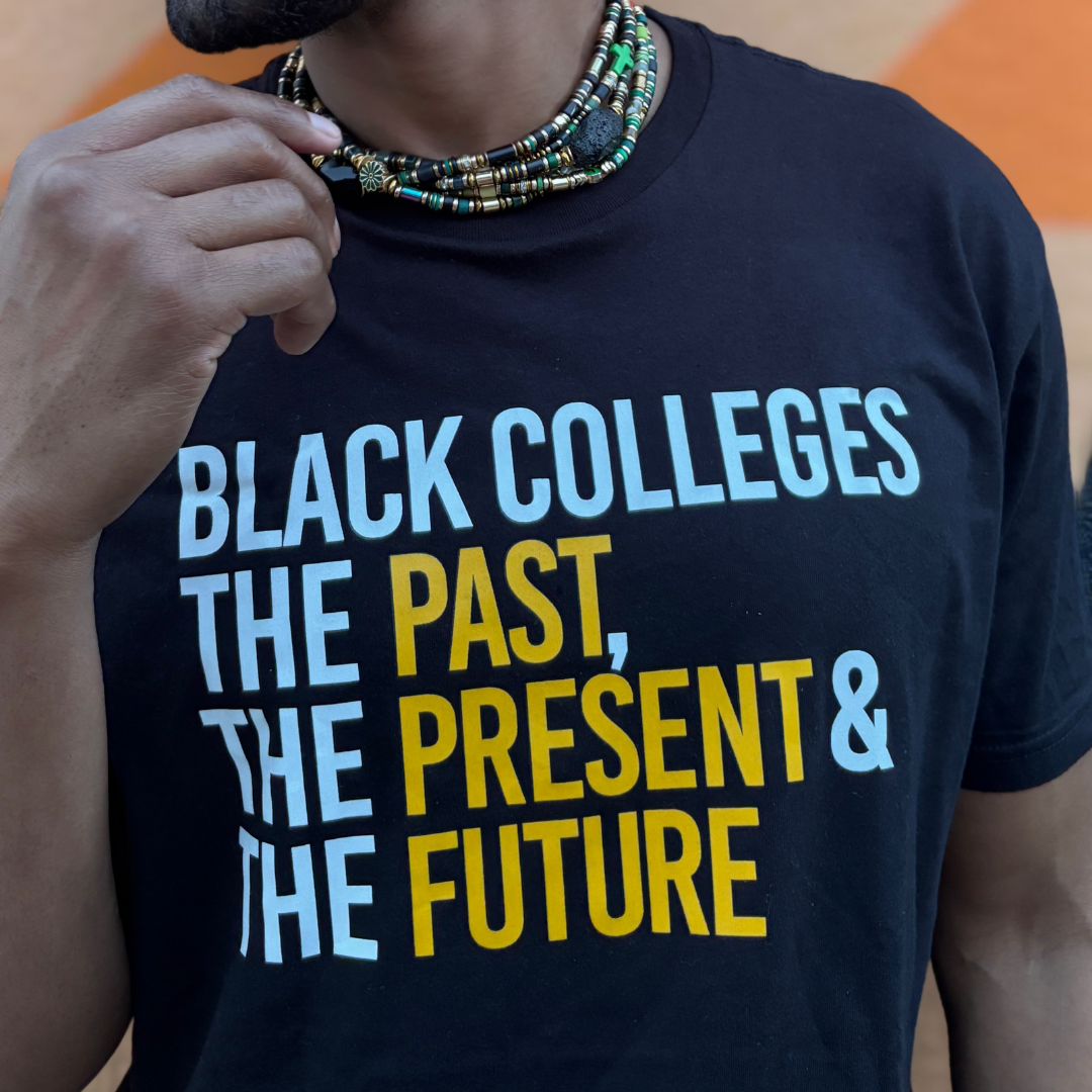 Black and Gold HBCU Black Colleges Shirt
