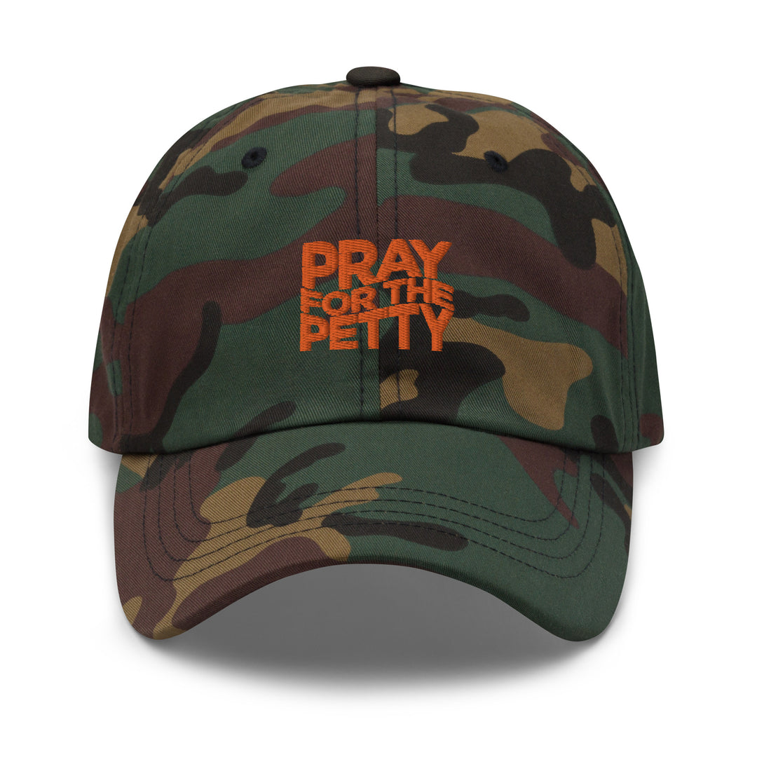 Pray for The Petty Camo Dad hat-clothing and culture-shop here at-A Perfect Shirt