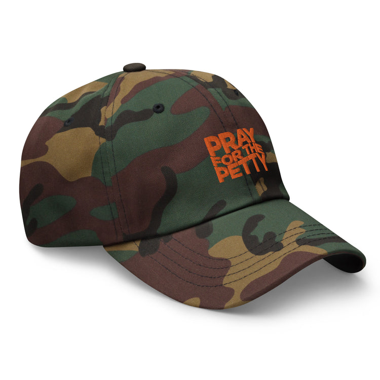 Pray for The Petty Camo Dad hat-clothing and culture-shop here at-A Perfect Shirt