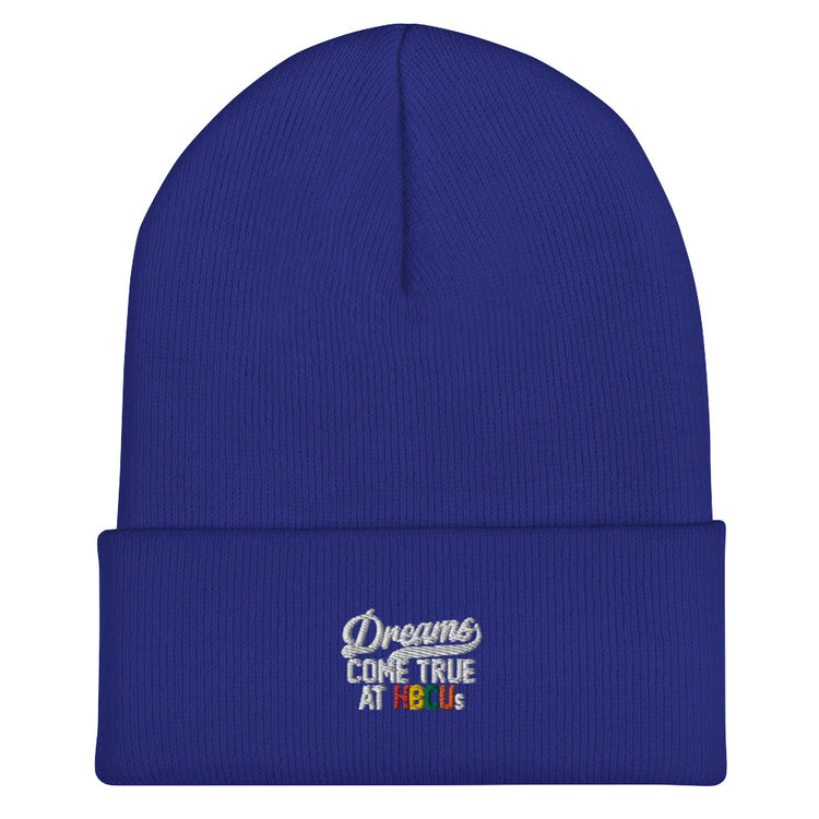 Dreams Come True at HBCUs Beanie Hat-clothing and culture-shop here at-A Perfect Shirt