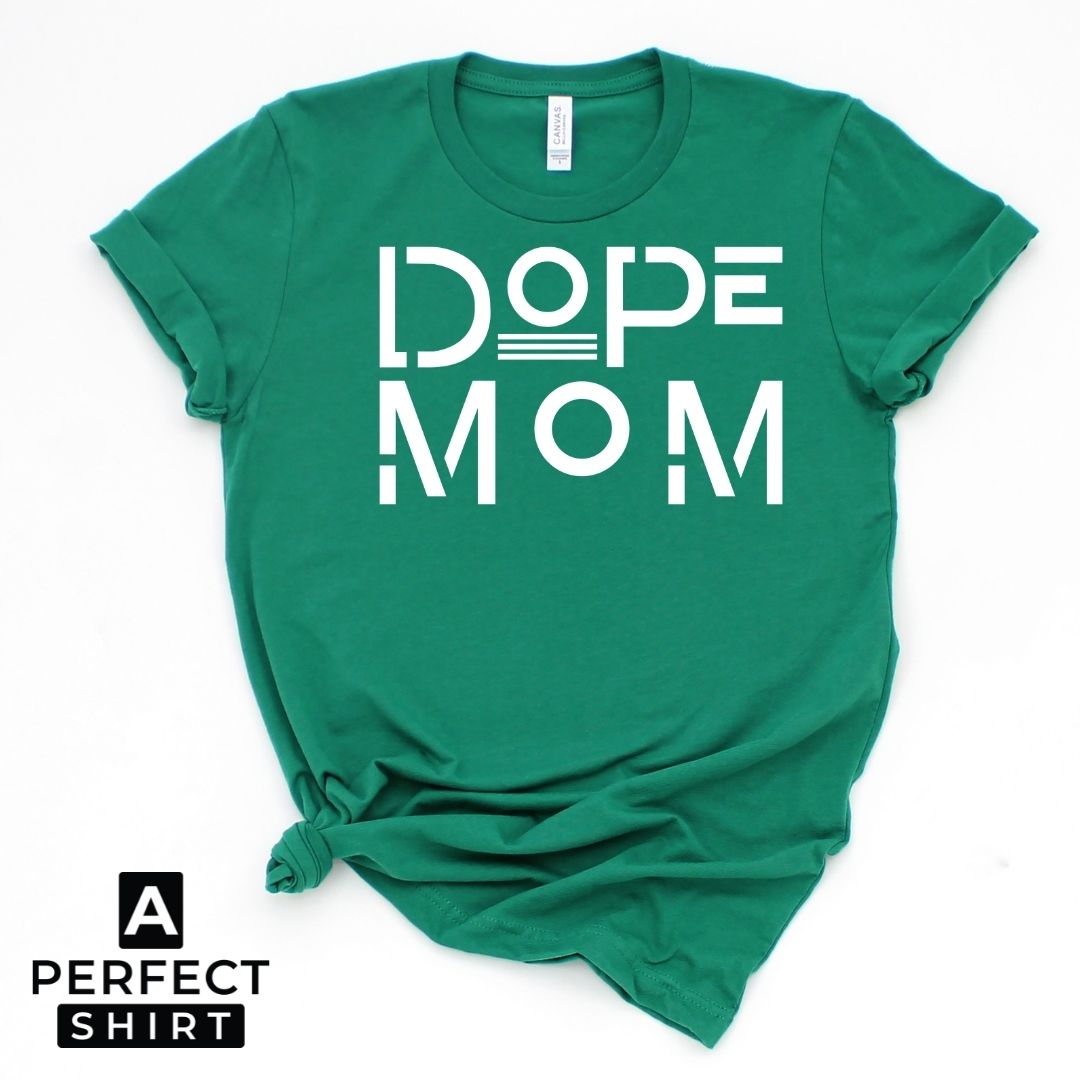 Dope Mom Unisex Short Sleeve t-Shirt-clothing and culture-shop here at-A Perfect Shirt