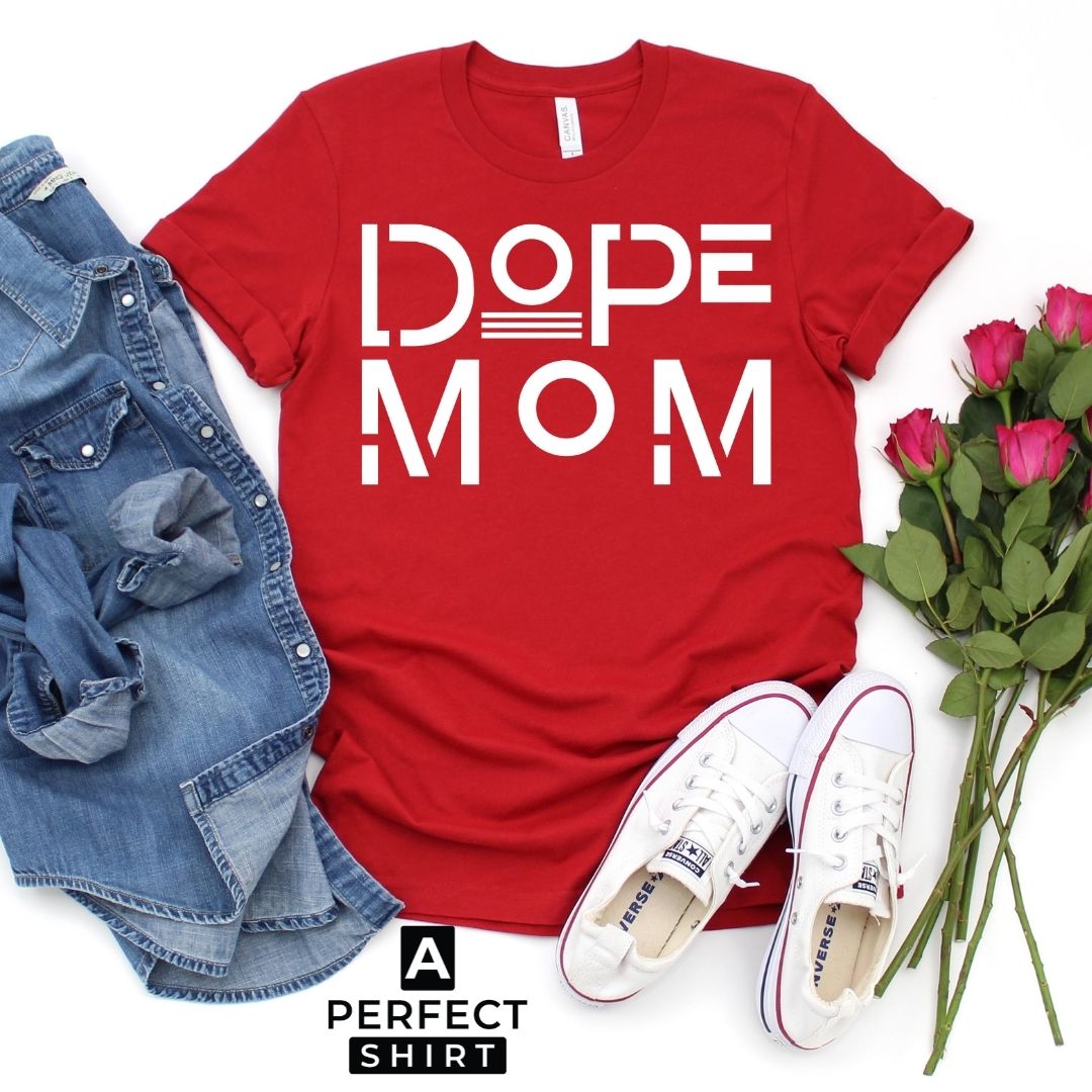 Dope Mom Unisex Short Sleeve t-Shirt-clothing and culture-shop here at-A Perfect Shirt