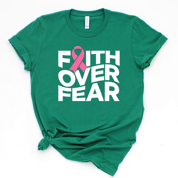 Faith Over Fear Unisex Short Sleeve T-Shirt-clothing and culture-shop here at-A Perfect Shirt