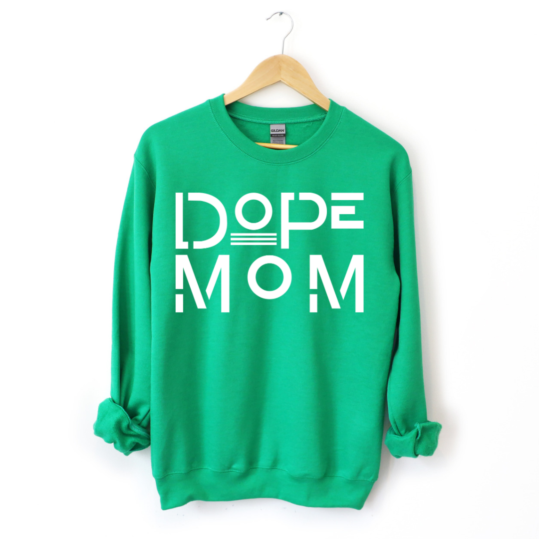 Dope Mom Sweatshirt-clothing and culture-shop here at-A Perfect Shirt
