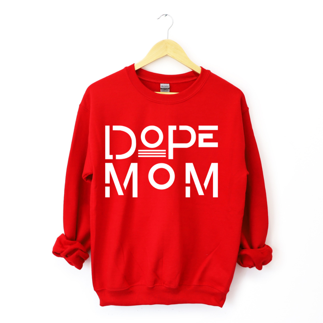Dope Mom Sweatshirt-clothing and culture-shop here at-A Perfect Shirt
