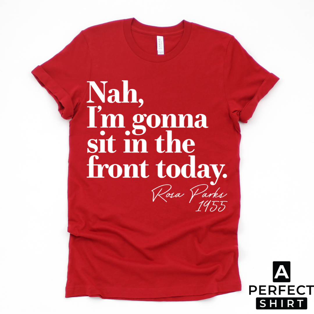 Rosa Parks Nah Unisex Short Sleeve Shirt-clothing and culture-shop here at-A Perfect Shirt